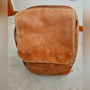 Atlas Leather Backpack